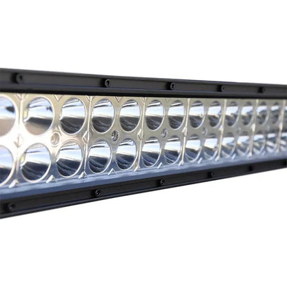 DV8 Offroad 40 in. Dual Row LED Light Bar; Chrome Face by DV8 Offroad