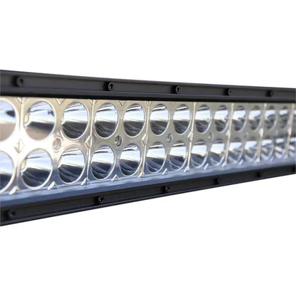 DV8 Offroad 50 in. Dual Row LED Light Bar; Chrome Face