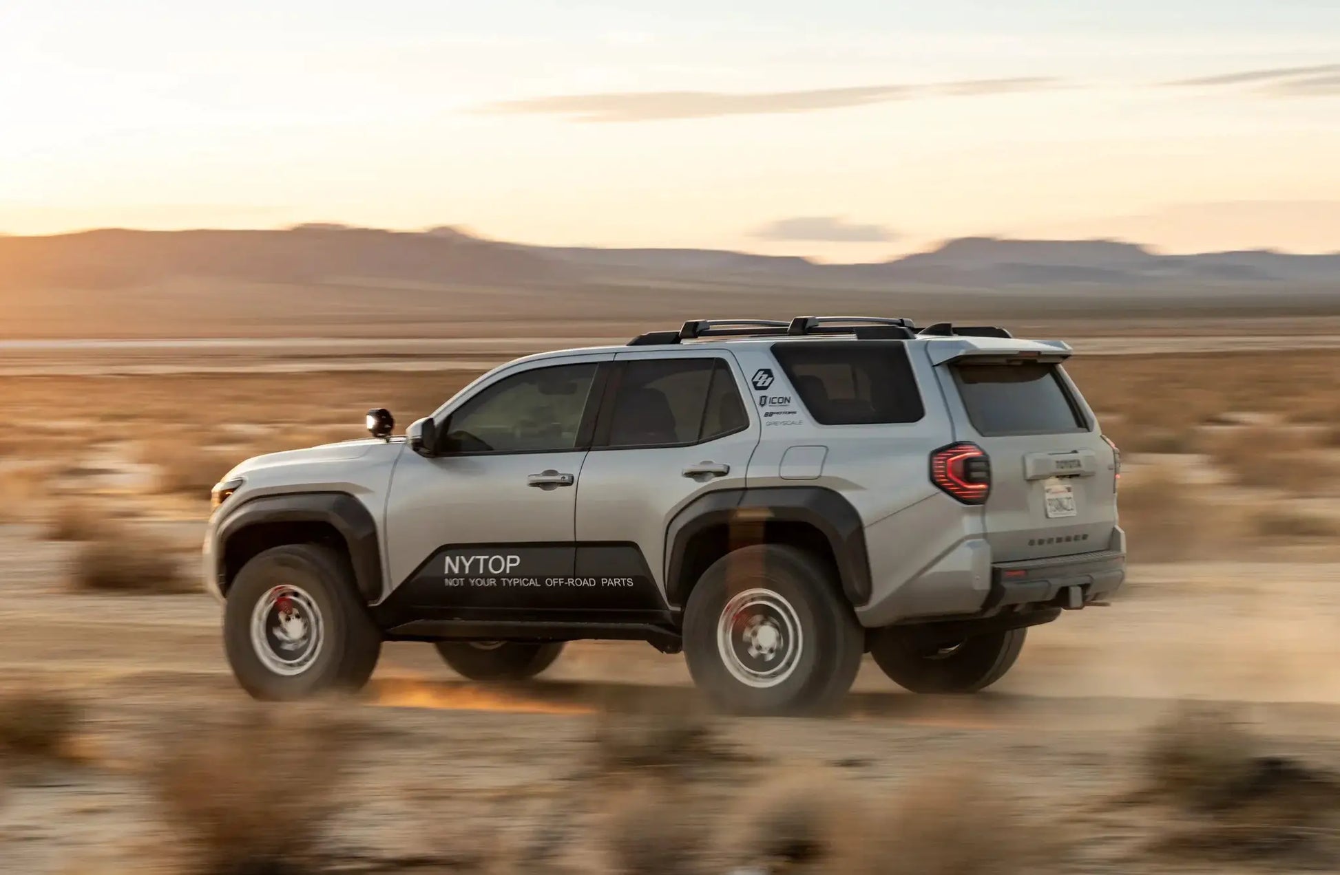 NYTOP 2025-Current Toyota 4Runner Fender Flare Kit by NYTOP