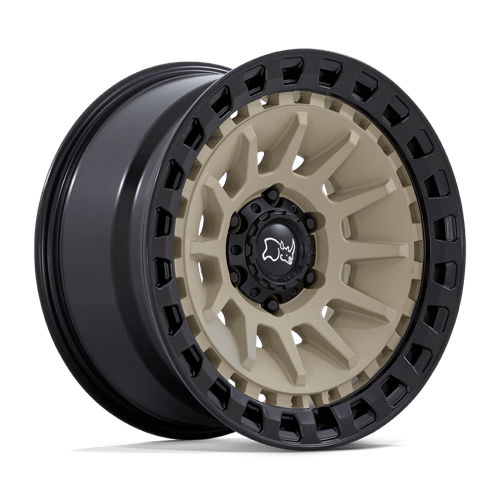 Black Rhino Hard Alloys BARRAGE 18X9 6X5.5 106 +0 D-SAND M-BLK by Black Rhino Hard Alloys