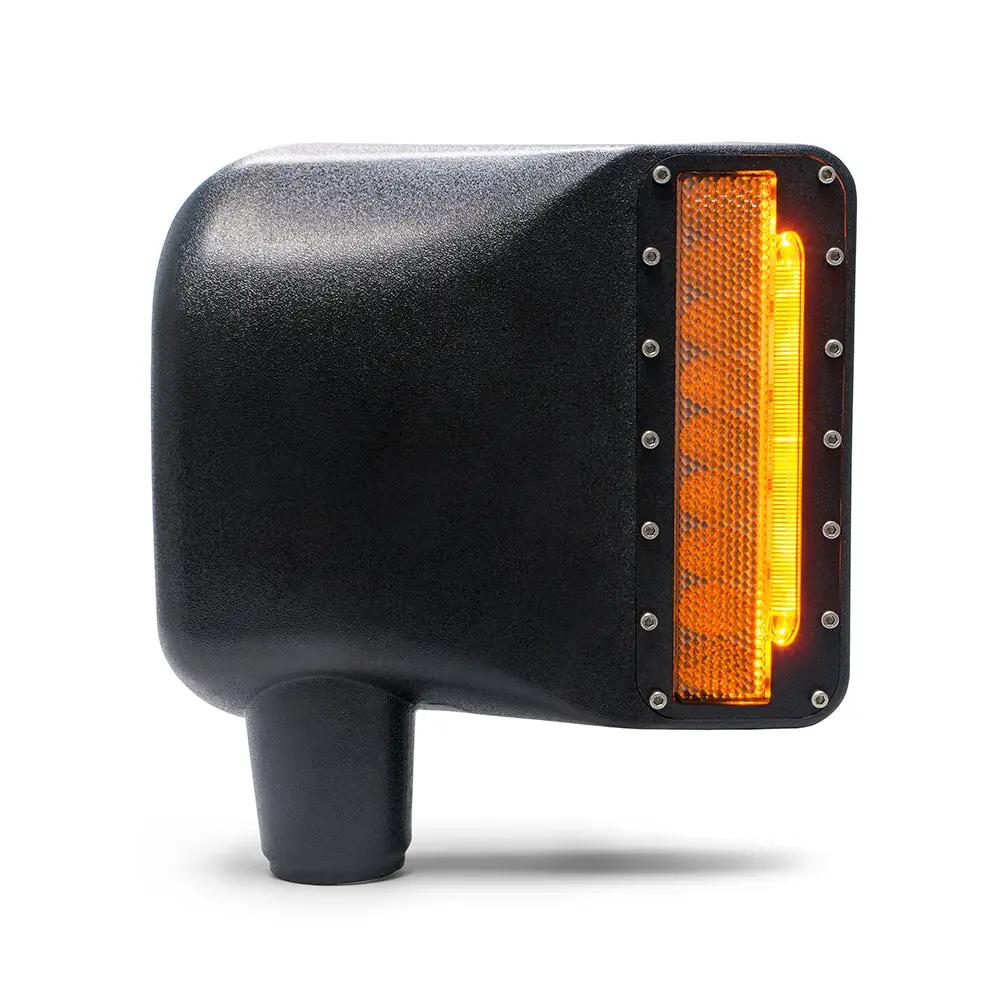 DV8 Offroad 07-18 Jeep JK LED Mirror Covers; Pair