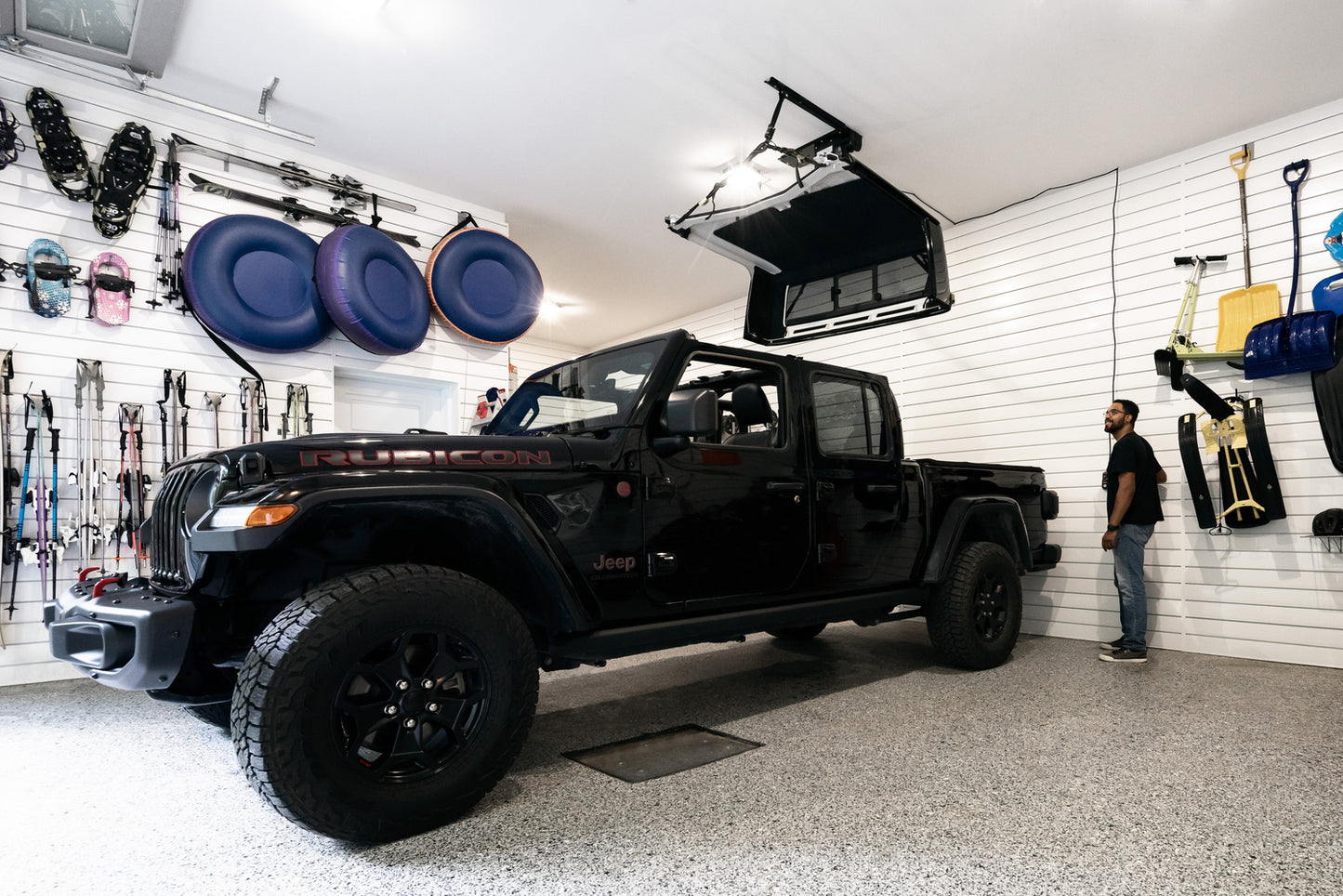 Bestop HOSS Hardtop Hoist - Jeep 2018-26 Wrangler JL (Black)