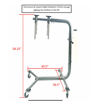 Bestop LIFTnGO(TM) - Hardtop Removal Tool and Storage Device for Jeep Wrangler & Ford(R) Bronco 4-Door