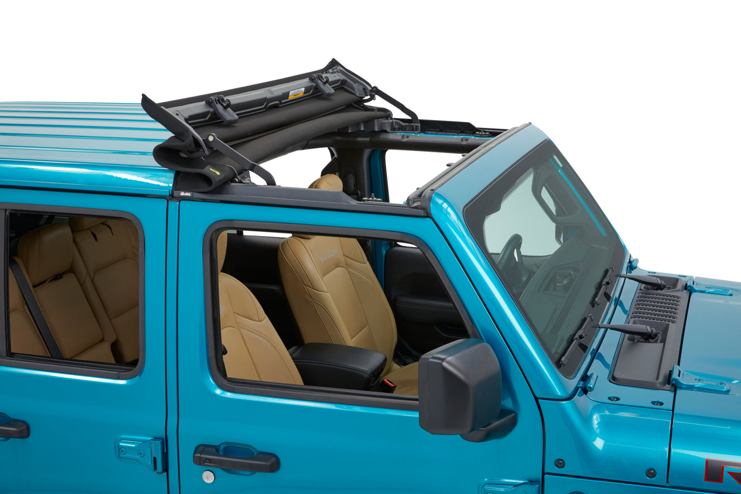 Bestop Sunrider for Hardtop - Jeep '20-26 Gladiator / '18-26 Wrangler JL (Premium Black Twill)