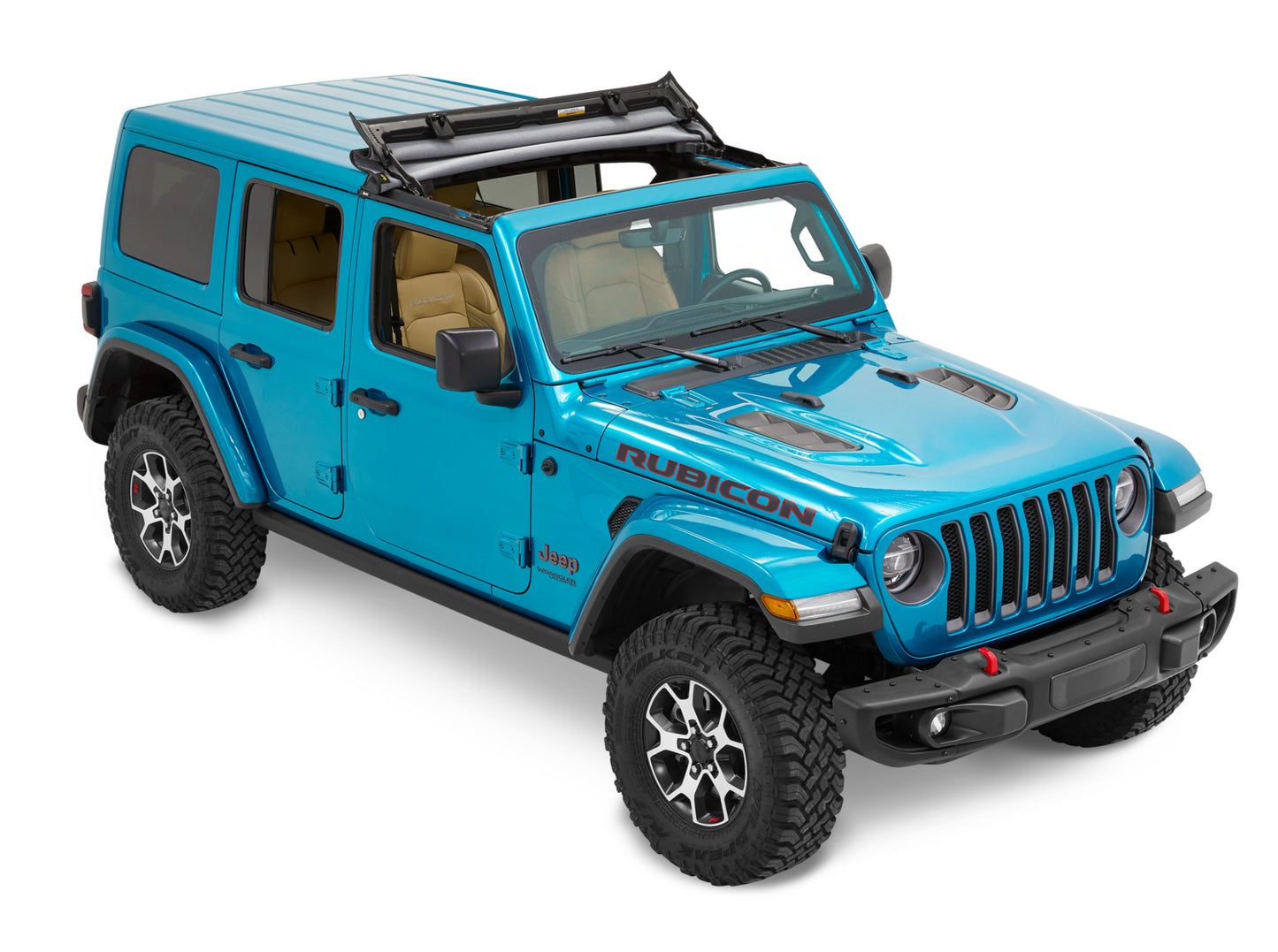 Bestop Sunrider for Hardtop - Jeep '20-26 Gladiator / '18-26 Wrangler JL (Black Diamond)