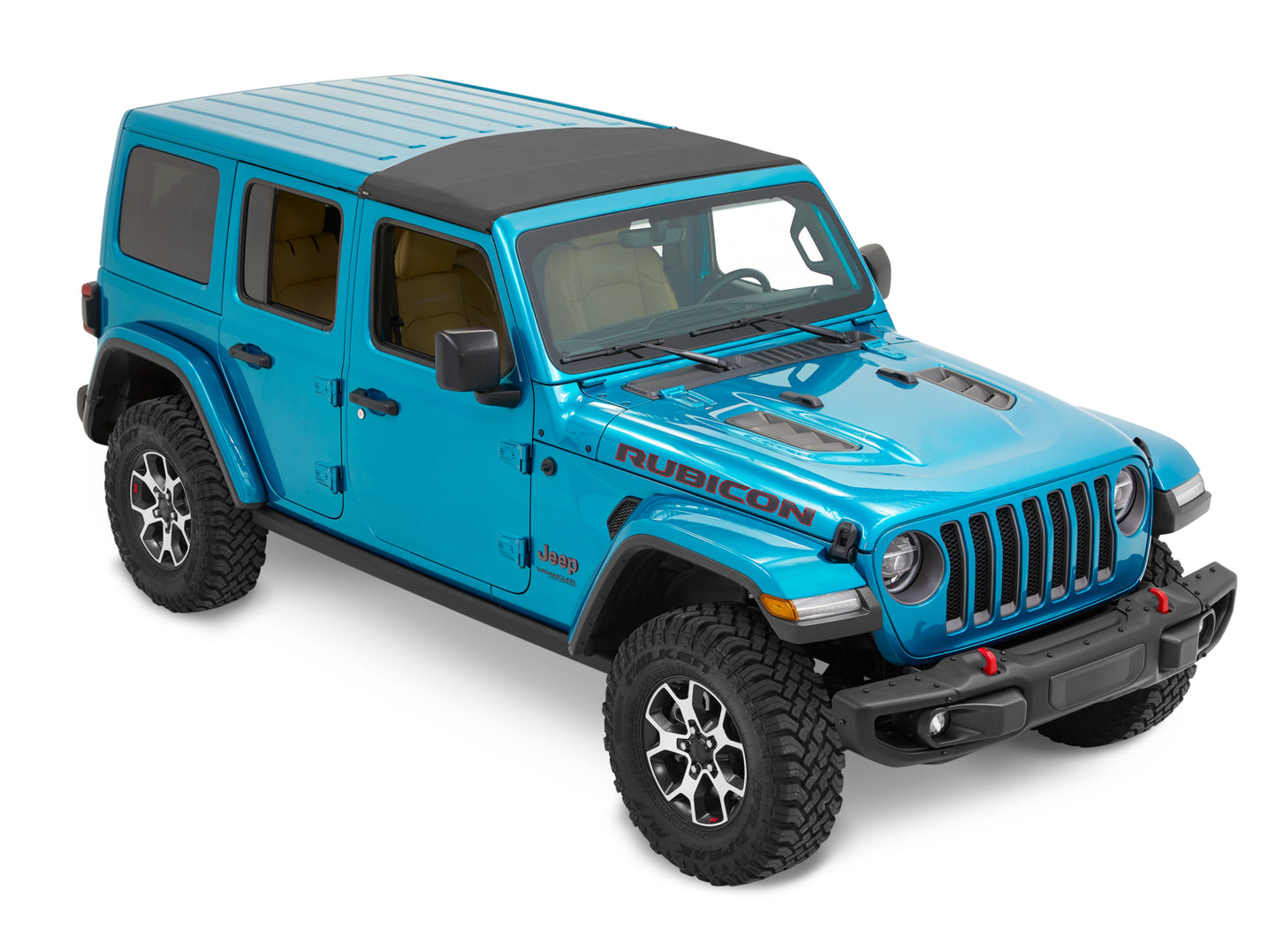 Bestop Sunrider for Hardtop - Jeep '20-26 Gladiator / '18-26 Wrangler JL (Black Diamond)
