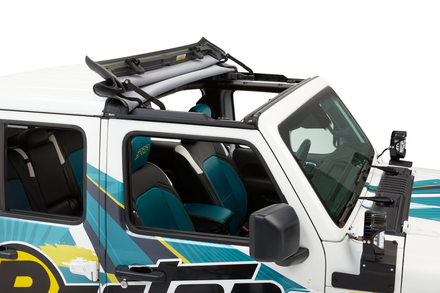 Bestop Sunrider for Hardtop - Jeep '20-26 Gladiator / '18-26 Wrangler JL (Black Diamond)