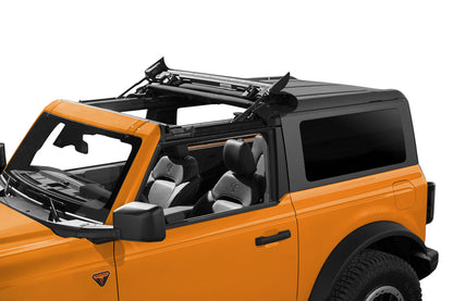 Bestop Sunrider for Hardtop - '21-27 Bronco; Bronco Raptor;  2-Door (Premium Black Twill)