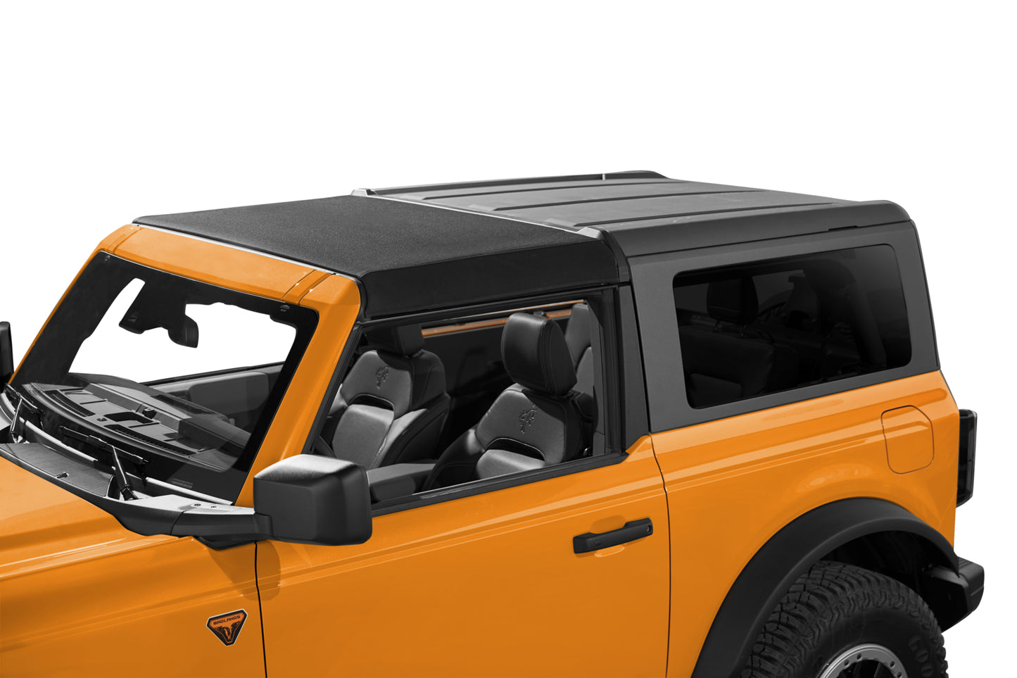Bestop Sunrider for Hardtop - '21-27 Bronco; Bronco Raptor;  2-Door (Premium Black Twill)