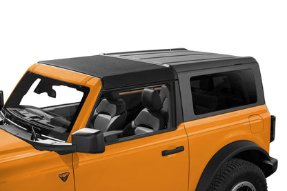Bestop Sunrider for Hardtop - '21-27 Bronco; Bronco Raptor;  2-Door (Premium Black Twill)