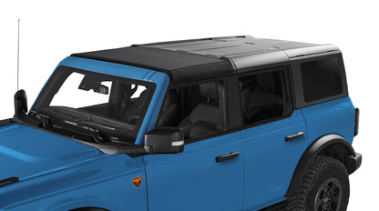Bestop Sunrider for Hardtop - '21-27 Bronco; Bronco Raptor;  4-Door (Premium Black Twill)