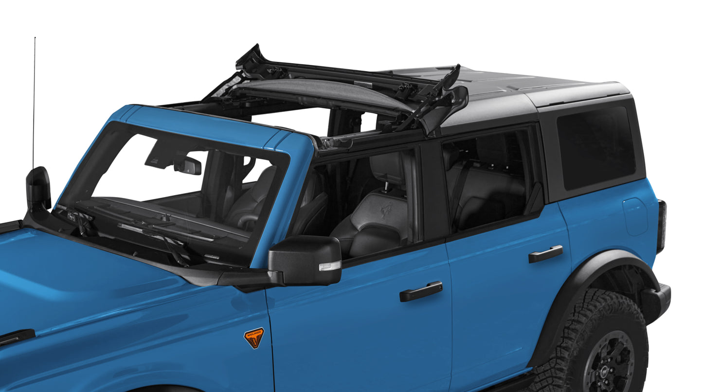 Bestop Sunrider for Hardtop - '21-27 Bronco; Bronco Raptor;  4-Door (Black Diamond)