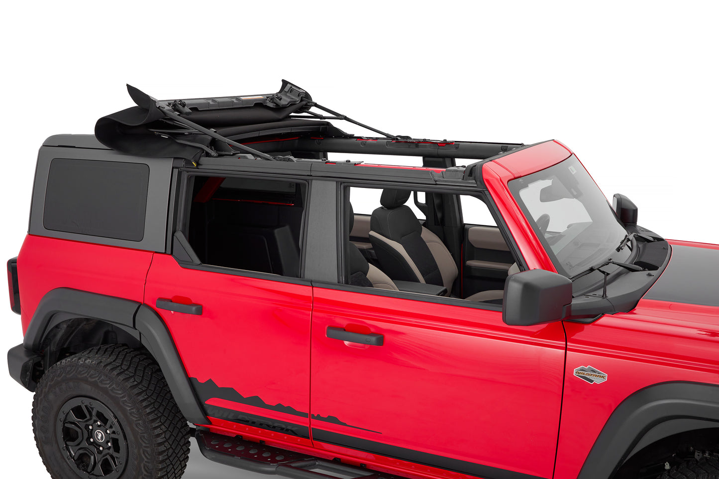 Bestop Skyrider for Hardtop - '21-27 Bronco 4-Door (Premium Black Twill)