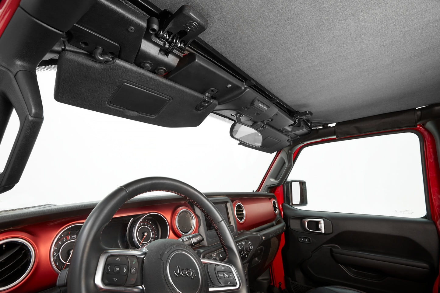 Bestop Header Safari Bikini - Jeep '18-2023 Wrangler JL 4-Door (Black Diamond)