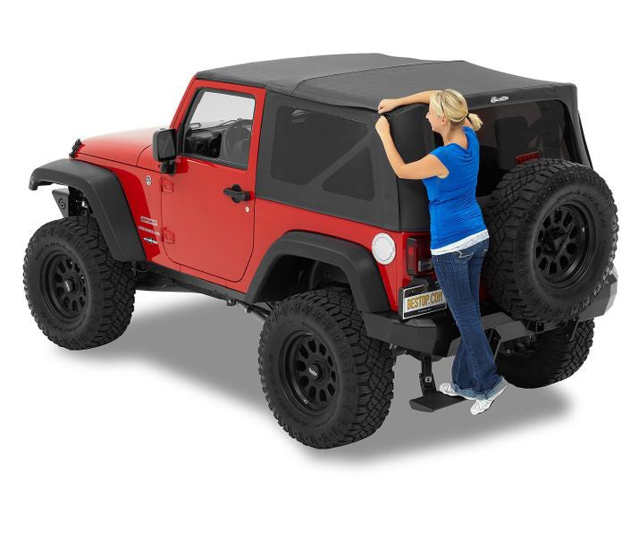 Bestop Supertop - Jeep '07-18 Wrangler JK 2-Door (Black Diamond)