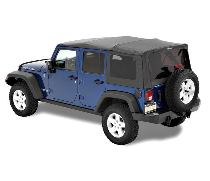 Bestop Supertop - Jeep '07-18 Wrangler JK 4-Door (Black Diamond)