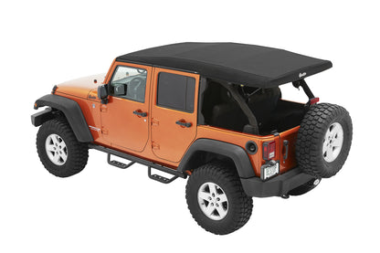 Bestop Supertop Ultra - Jeep '07-18 Wrangler JK 4-Door (Premium Black Twill)