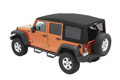 Bestop Supertop Ultra - Jeep '07-18 Wrangler JK 4-Door (Premium Black Twill)