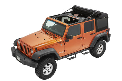 Bestop Supertop Ultra - Jeep '07-18 Wrangler JK 4-Door (Premium Black Twill)