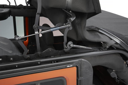 Bestop Supertop Ultra - Jeep '07-18 Wrangler JK 4-Door (Premium Black Twill)