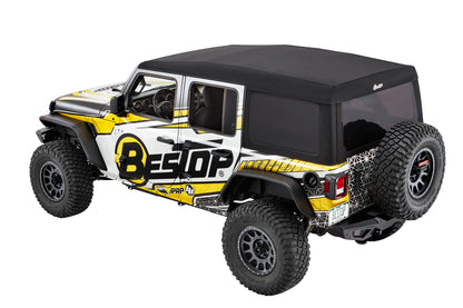 Bestop Supertop Ultra - Jeep '18-26 Wrangler JL 4-Door (Premium Black Twill)