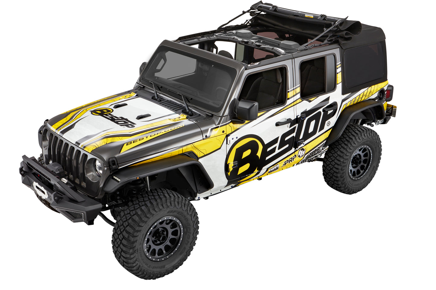 Bestop Supertop Ultra - Jeep '18-26 Wrangler JL 4-Door (Premium Black Twill)