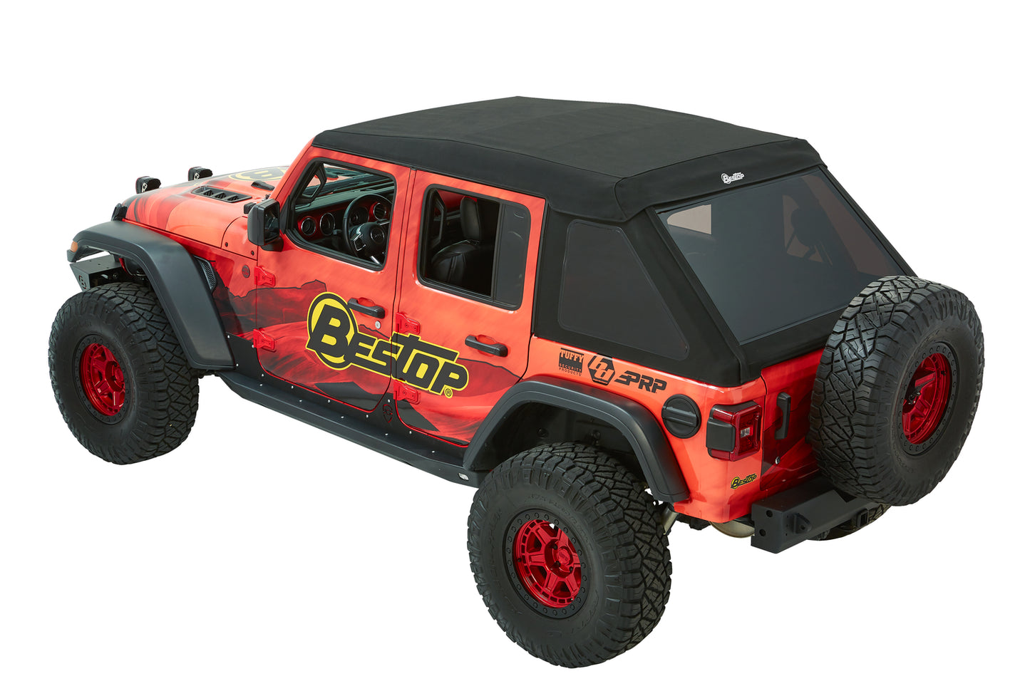Bestop Trektop Ultra - Jeep '18-26 Wrangler JL 4-Door (Premium Black Twill)