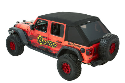 Bestop Trektop Ultra - Jeep '18-26 Wrangler JL 4-Door (Premium Black Twill)
