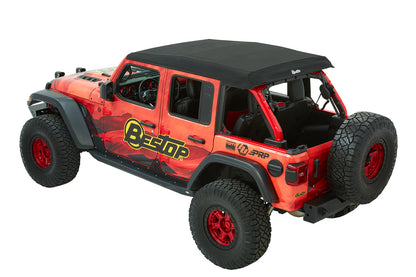 Bestop Trektop Ultra - Jeep '18-26 Wrangler JL 4-Door (Premium Black Twill)