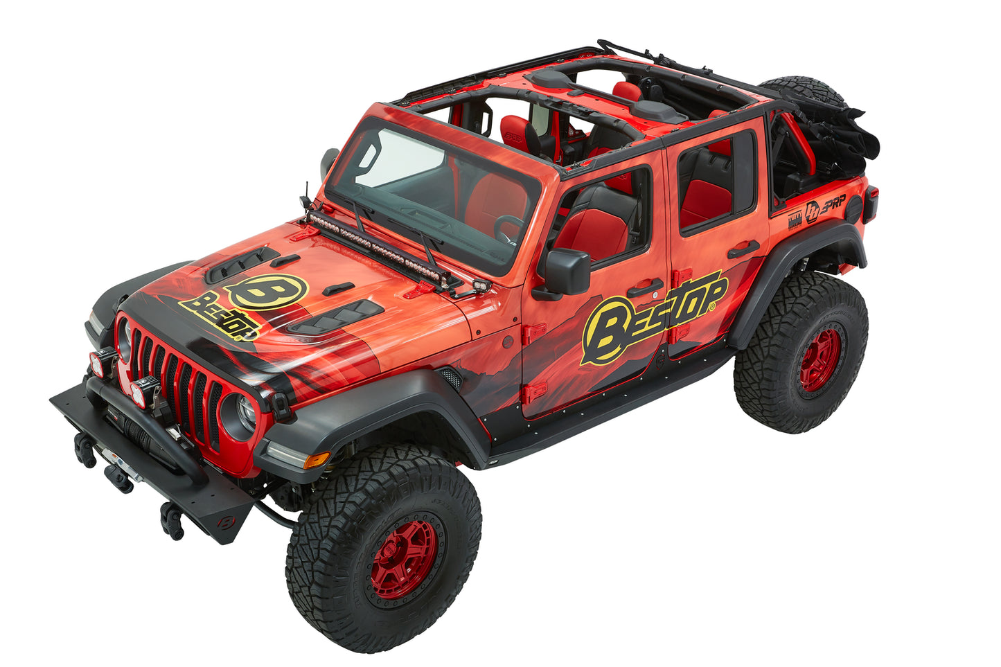 Bestop Trektop Ultra - Jeep '18-26 Wrangler JL 4-Door (Premium Black Twill)