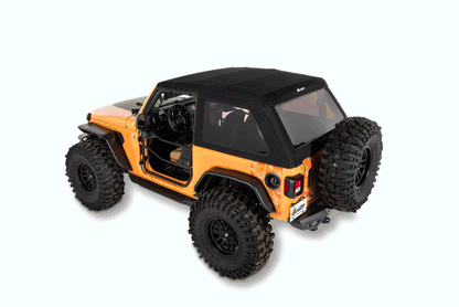 Bestop Trektop Glide 2-Door for JL - Jeep 2018-26 Wrangler JL (Premium Black Twill)