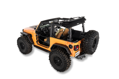 Bestop Trektop Glide 2-Door for JL - Jeep 2018-26 Wrangler JL (Black Diamond)