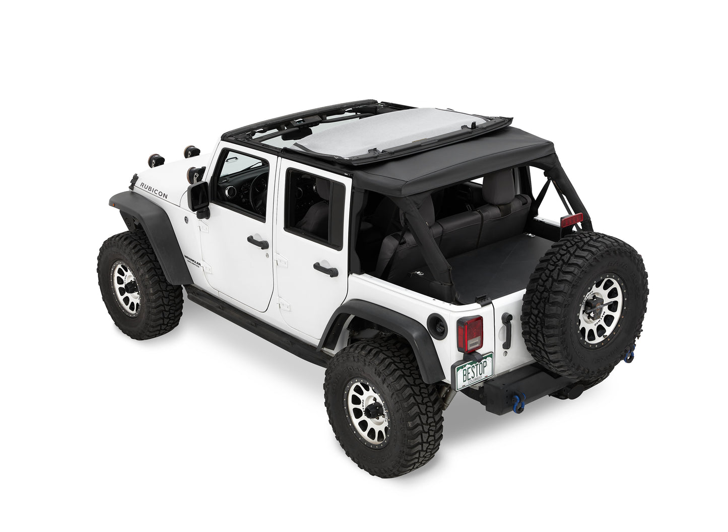 Bestop Ascent - Jeep '07-18 Wrangler JK 4-Door (Black Diamond)