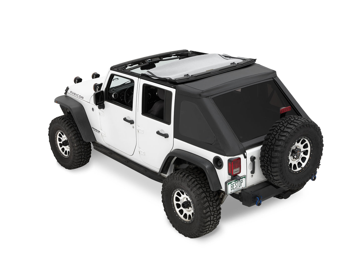 Bestop Ascent - Jeep '07-18 Wrangler JK 4-Door (Black Diamond)