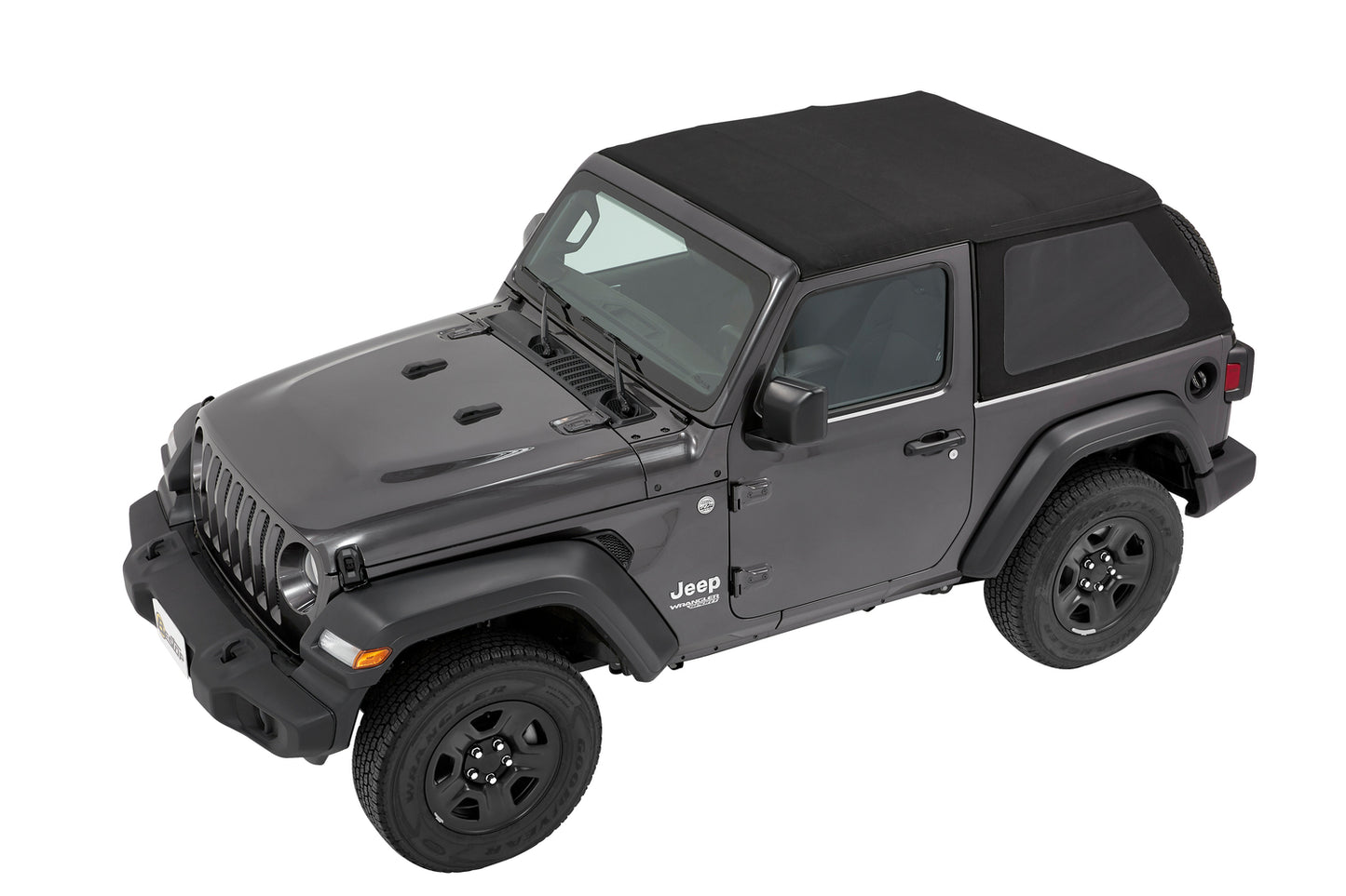 Bestop Trektop - Jeep '18-26 Wrangler JL 2-Door (Premium Black Twill)
