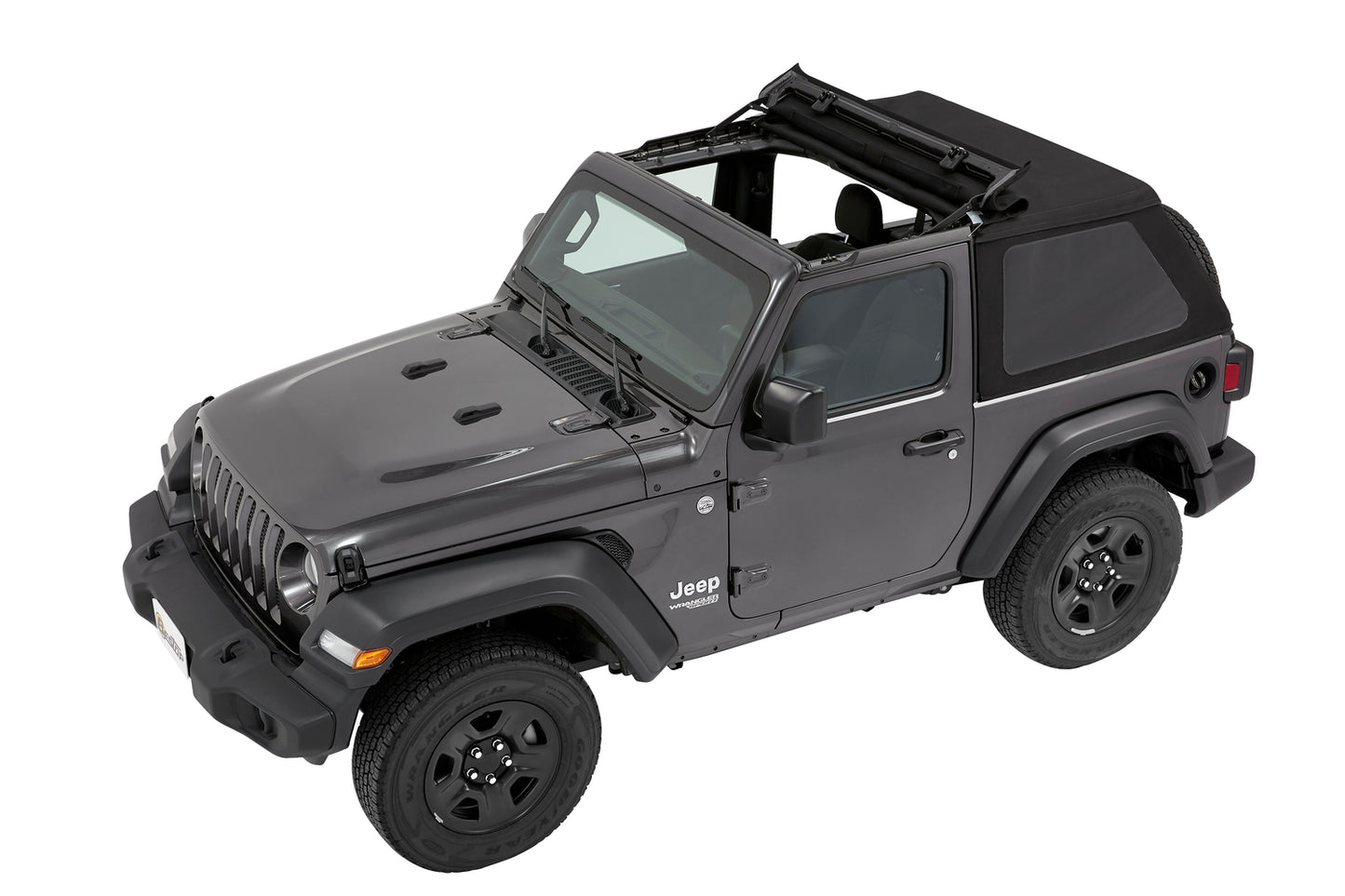 Bestop Trektop - Jeep '18-26 Wrangler JL 2-Door (Black Diamond)