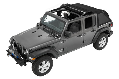 Bestop Trektop - Jeep '18-26 Wrangler JL 4-Door (Premium Black Twill)