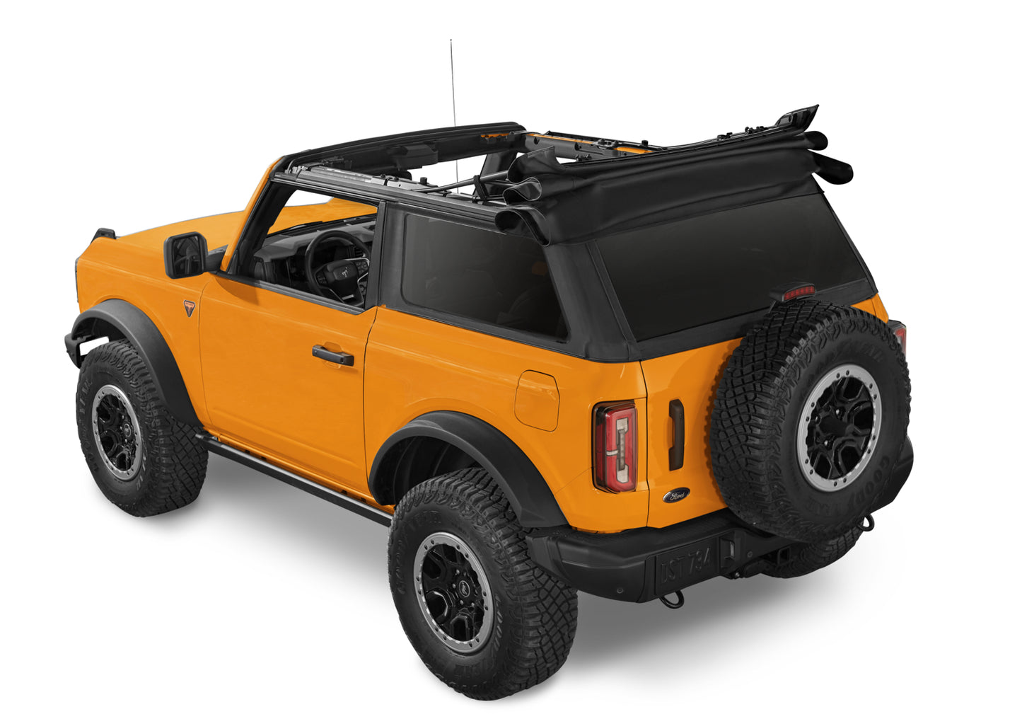 Bestop Trektop - '21-27 Bronco 2-Door (Black Diamond)