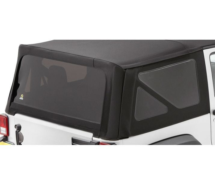 Bestop Window Set - Jeep '11-18 Wrangler JK 2-Door (Black Diamond)