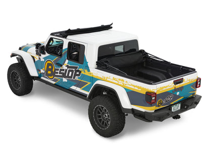 Bestop Supertop for Truck 2 - '20-26 Gladiator; For 5 ft. bed (Black Diamond)