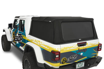 Bestop Supertop for Truck 2 - '20-26 Gladiator; For 5 ft. bed (Black Diamond)