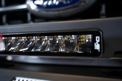 DV8 Offroad The BE13EW45W is a 13in. light bar from the Elite Series lights. Offering a combo light pattern of flood & spot, the 13in. light bar offers a 3,800 lumen output, a bezel-less IP-68 lens, indirect reflectors, small heat fins & side mounts. by DV8 Offroad