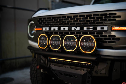 DV8 Offroad 20-Inch Halo Elite Dual Row Light Bar w/ Accent Light by DV8 Offroad