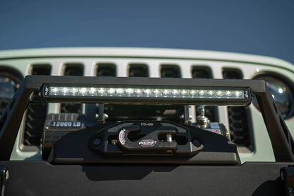 DV8 Offroad 20-Inch Halo Elite Single Row Light Bar with Accent Light by DV8 Offroad