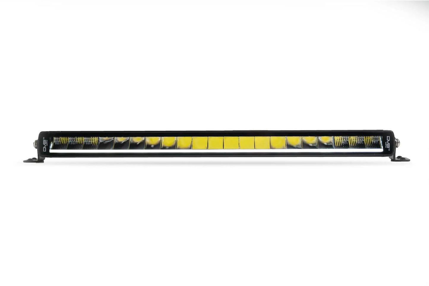 DV8 Offroad 20-Inch Halo Elite Single Row Light Bar with Accent Light by DV8 Offroad