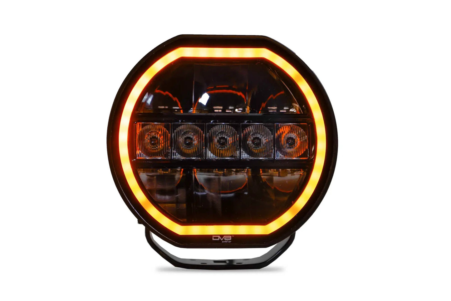 DV8 Offroad 7-Inch Halo Elite Round Light w/ Accent Halo by DV8 Offroad