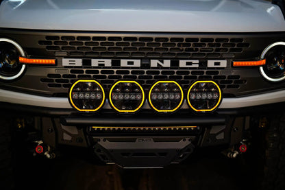 DV8 Offroad 20-Inch Halo Elite Dual Row Light Bar w/ Accent Light by DV8 Offroad