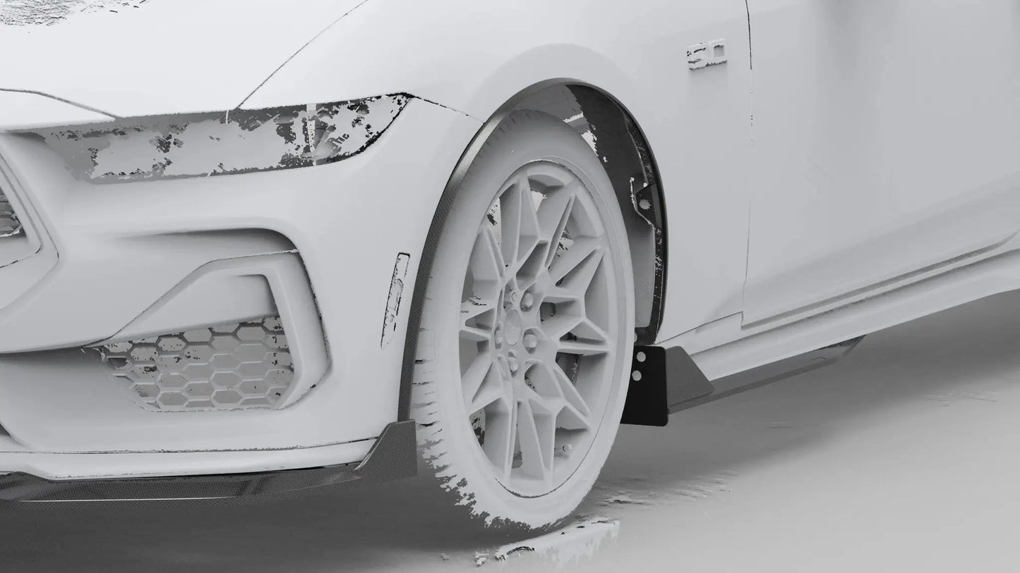 NYTOP 2024-Current Ford Mustang Front Splash Guard by NYTOP