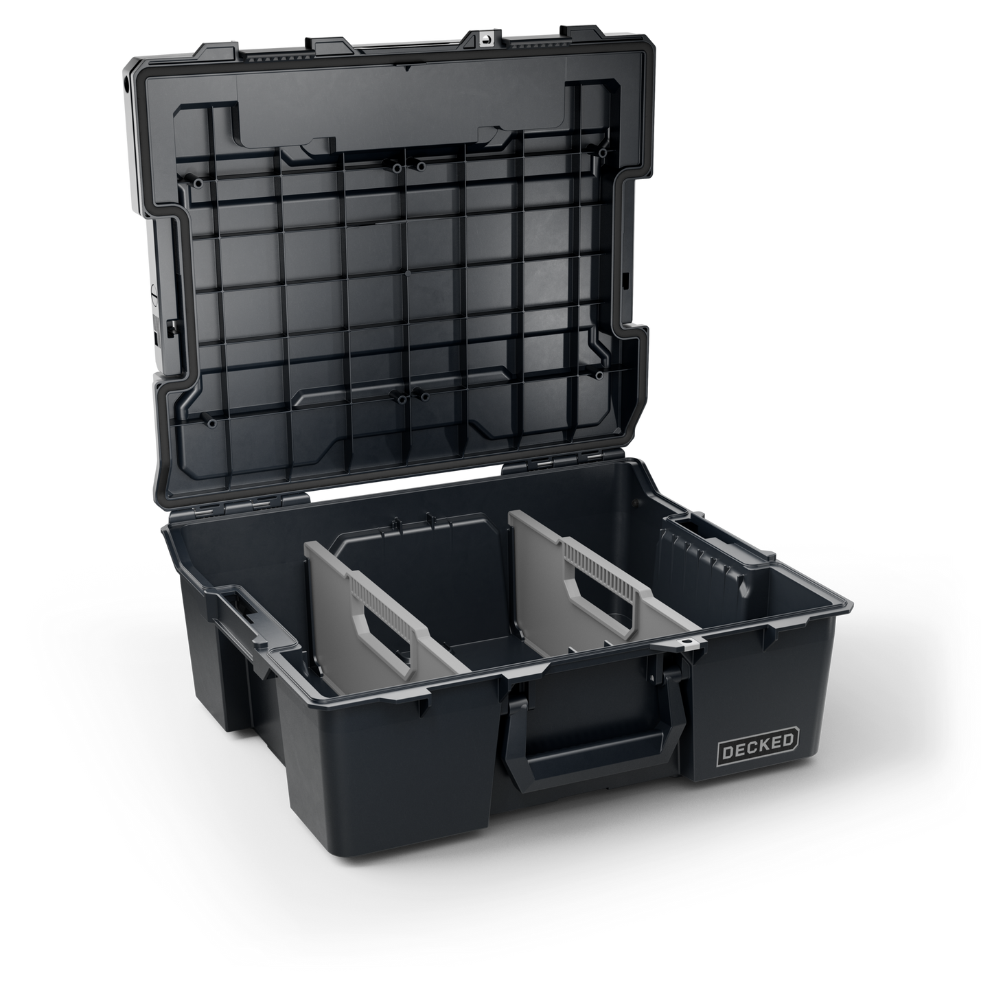DECKED Halfrack 32 - D-co Case - includes one D-Co tray - all black by DECKED
