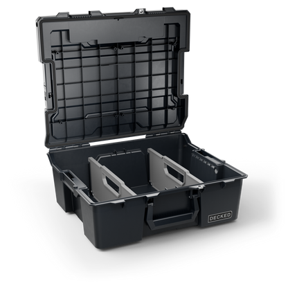 DECKED Halfrack 32 - D-co Case - includes one D-Co tray - all black by DECKED